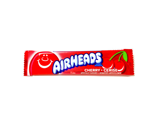Produktbild der amerikanischen Süßigkeit Airheads im Cherry Geschmack