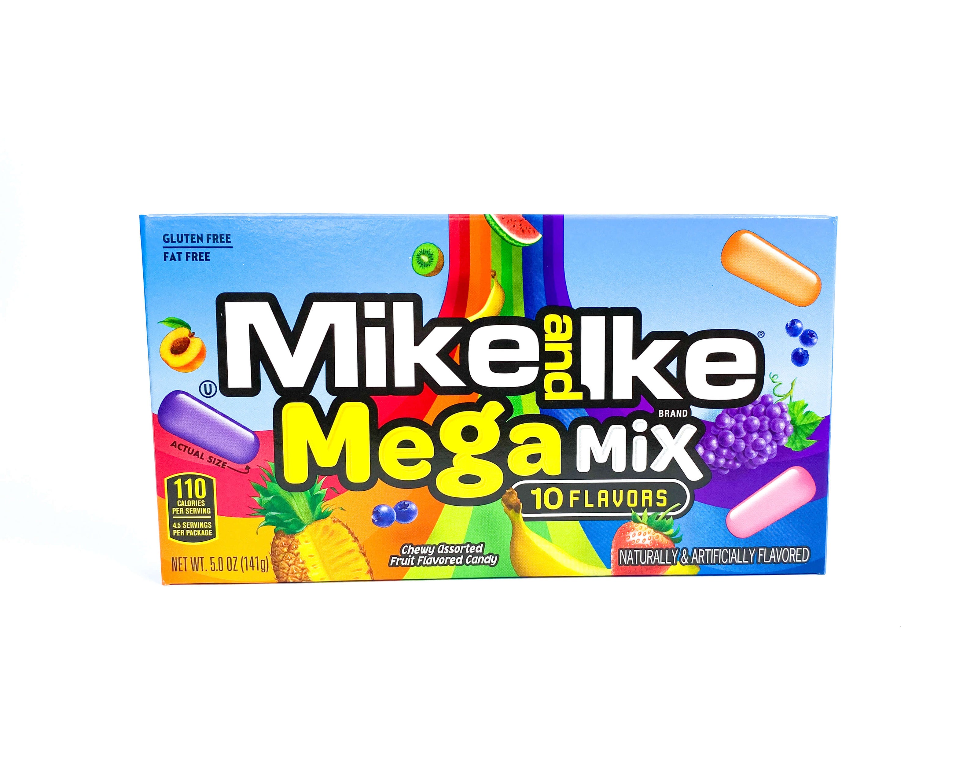 Frontansicht der Mike and Ike Mega Mix